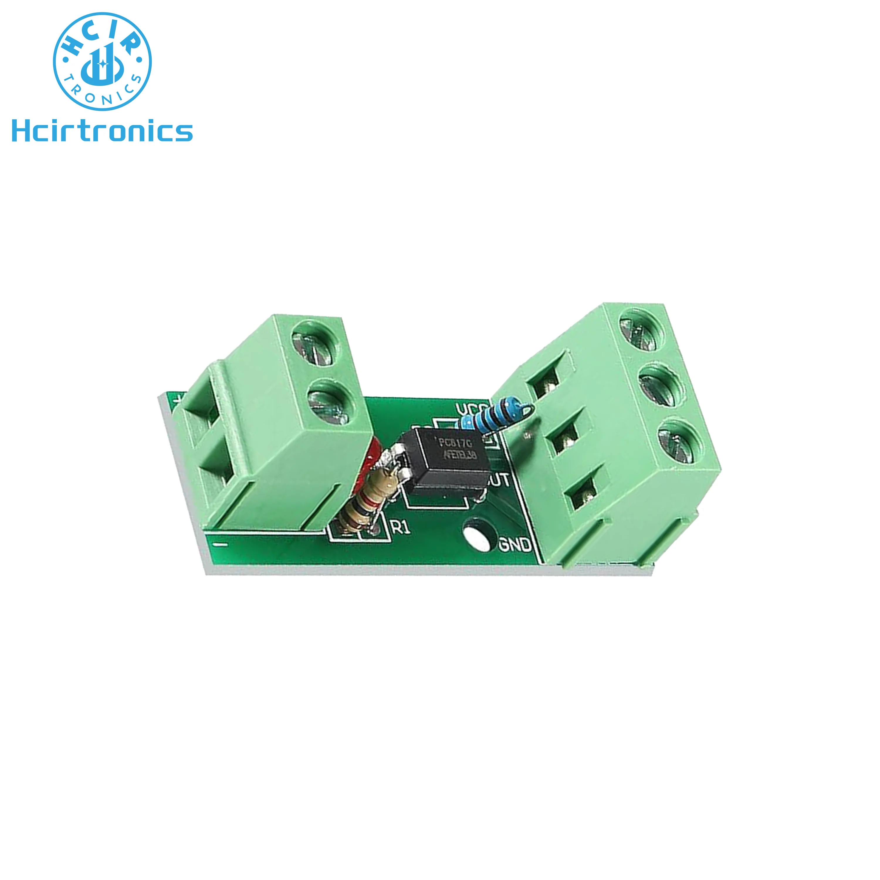 1 Channel Optocoupler Isolation Module PC817 EL817 3V-5V 12V 24V Photoelectric Isolator Rail Holder PLC Drive Motor Board