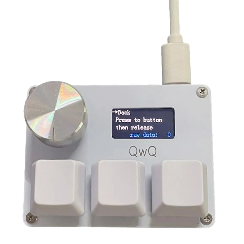 

SayoDevice OSU Keyboard O3C Rapid Trigger Hall Switches Magnetic Red Switches Keyboard With Knob Screen Copy Paste Shotcut