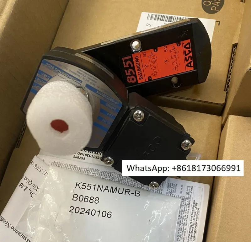 ASCO intrinsically safe expl-osion-proof solenoid valve JPIS8551 8314 8531B301MO 8316B381V 1/4NPT