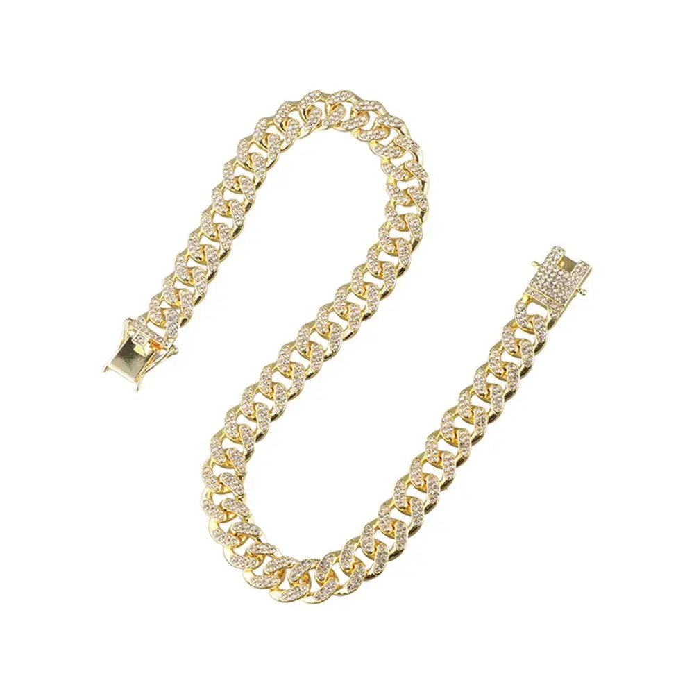 

Luxury Fashion Metal Photo Props Fighting Necklace Dog Accessories Collar Dog Jewelry Pet Chain Necklace