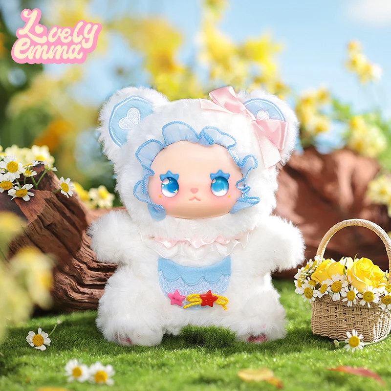 حقيقية جميلة إيما جيب حديقة الحيوان أنيمي الشكل الفينيل أفخم دمية سلسلة صندوق أعمى Kawaii تحصيل نموذج اللعب هدية عيد ميلاد