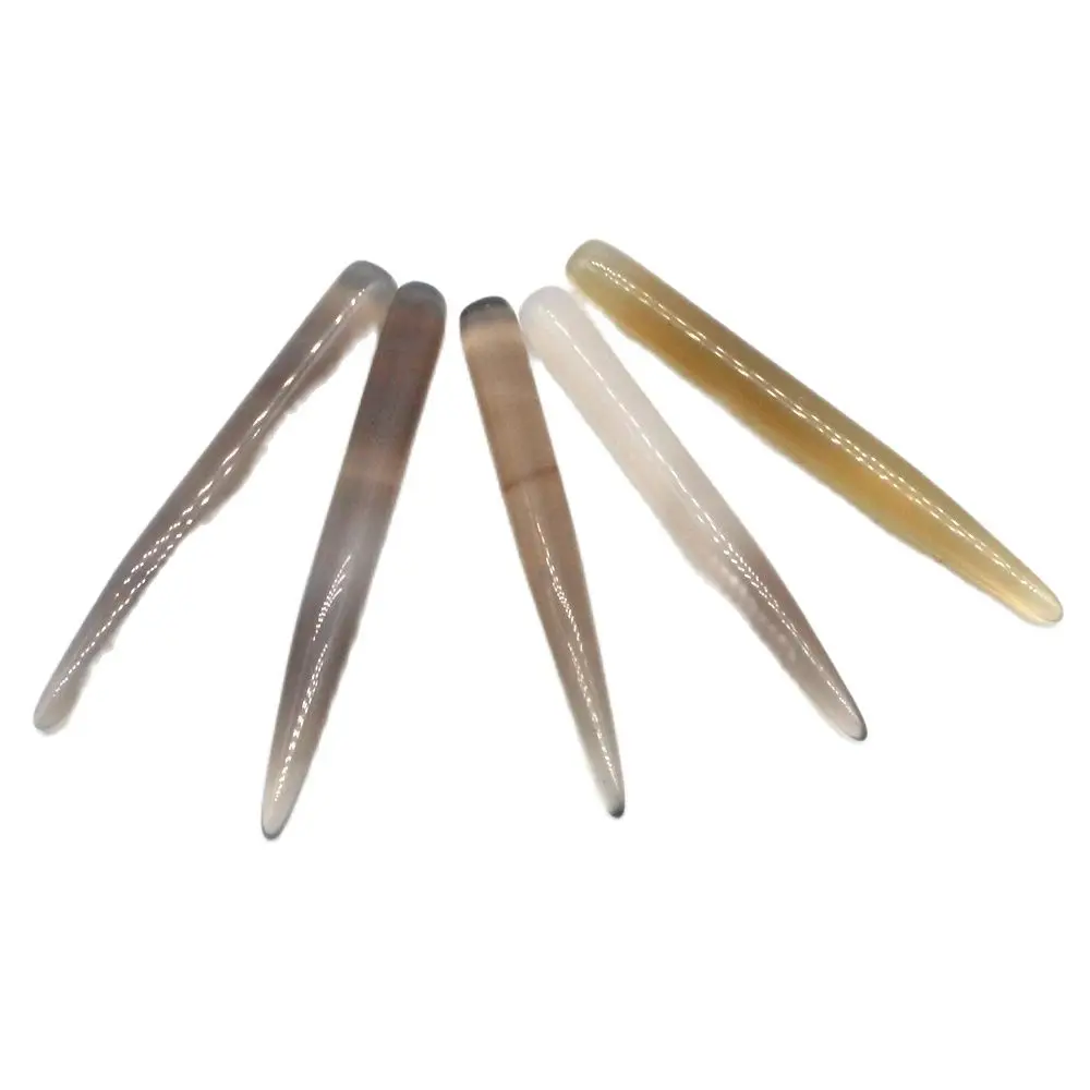 5pcs 4mm Agate Burnisher for Bracelet Ring Surface Gliding Jewellers Burnishing Tools Jewellery Tools