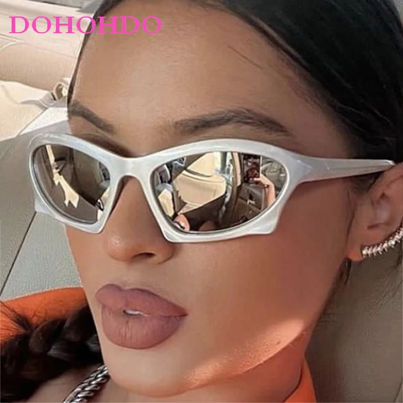 

Trend Y2K Sunglasses For Women Men Fashion Vintage Luxury Brand Designer Punk Female Outdoors Cycling Shade Sun Glasses UV400