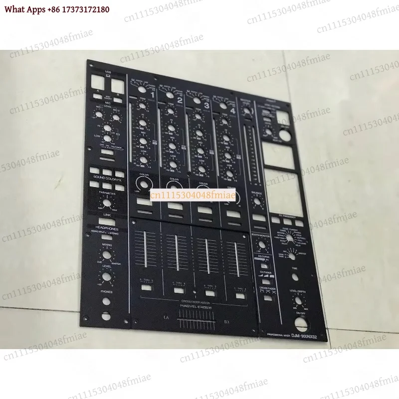 DJ Mixer Face Panel Kit with Screws Top Plate Replacement Parts for DJM-900NXS2 Electronic Accessories