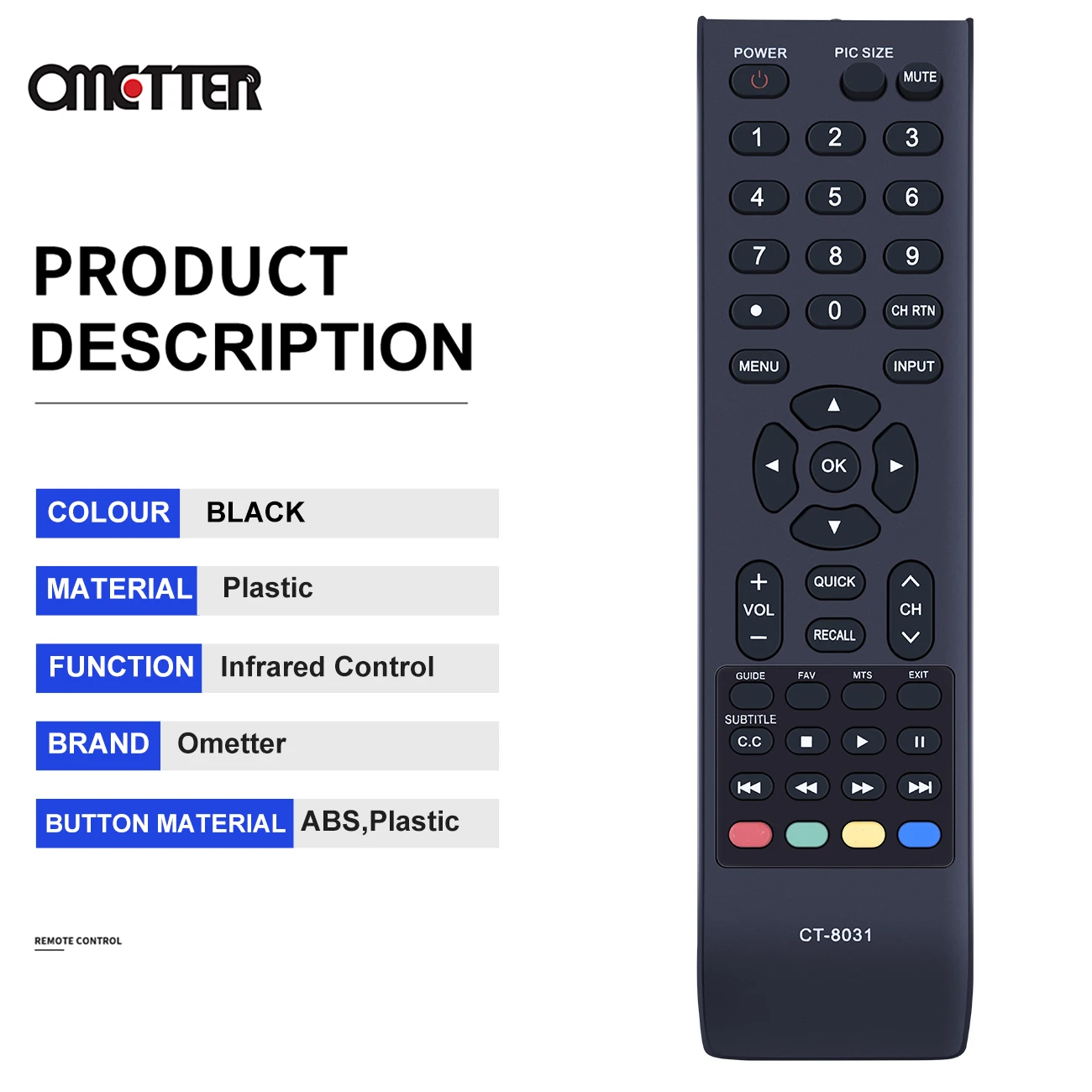 Новый пульт дистанционного управления для Toshiba CT-8031 32L4200LP 24L4200LP 40L520 0LP LCD HDTV