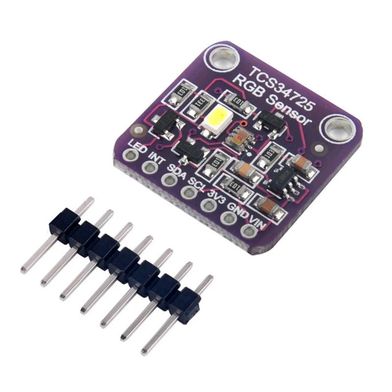 TCS34725 Color Sensor RGB Color Sensor Development Board Module 34725 5pcs-DT30
