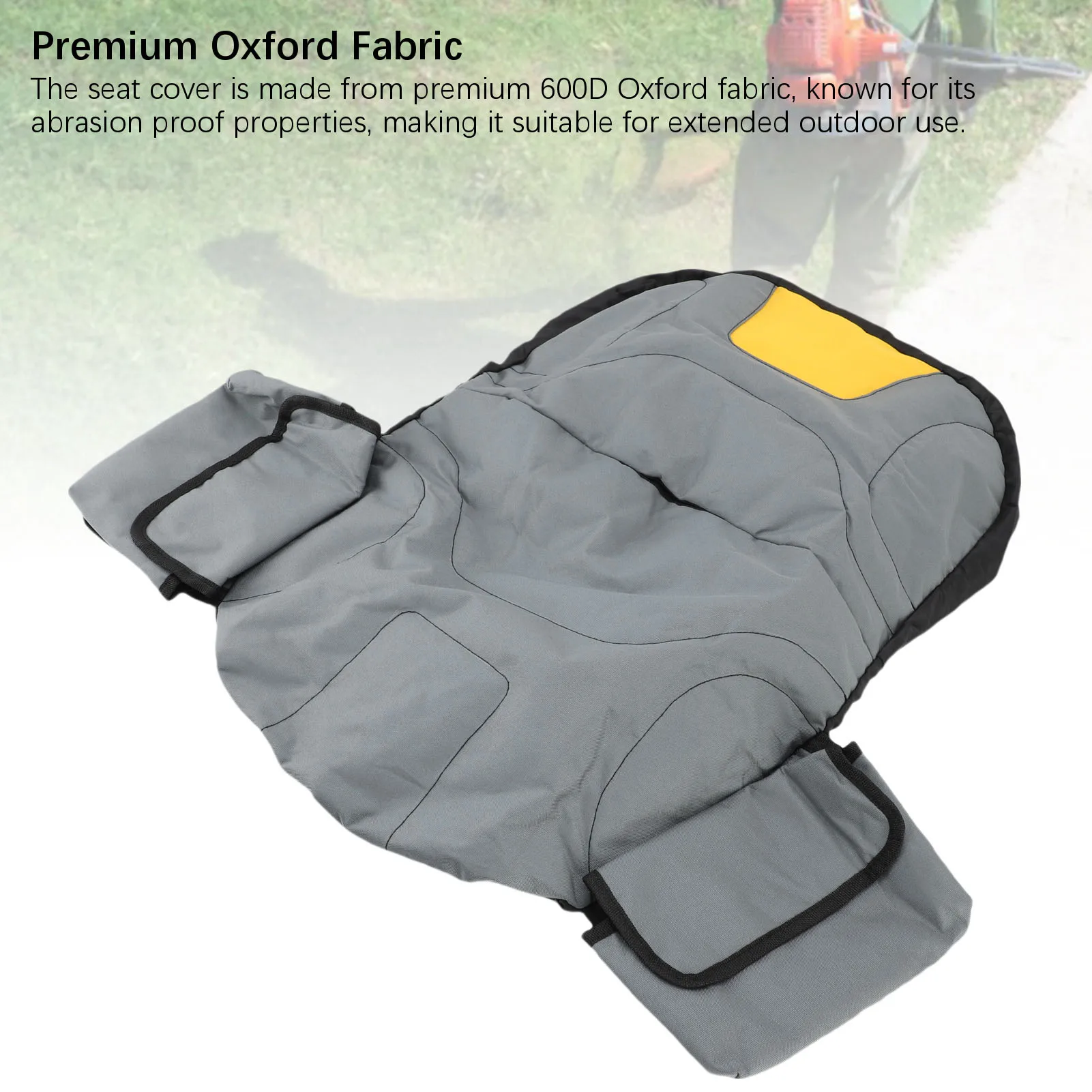 防塵芝刈り機シートカバー 乗用芝刈り機シートカバー 防雨防塵調整可能トラクターシートカバープロテクター