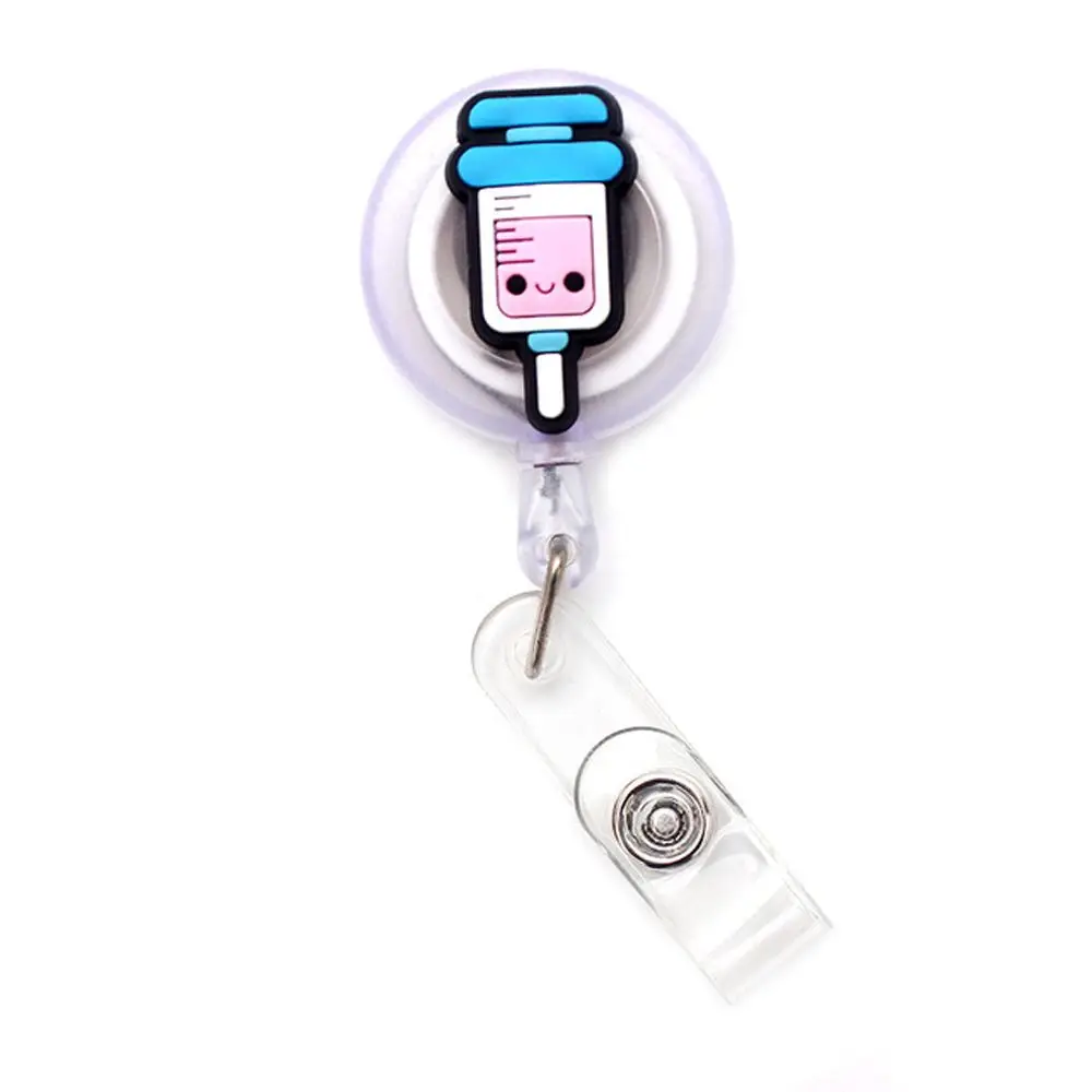 

Nurse Doctor Chest Card Holder Work Card Clips ID Card Clips Hospital Badge Holder Nurse Badge Holder Retractable Badge Reel
