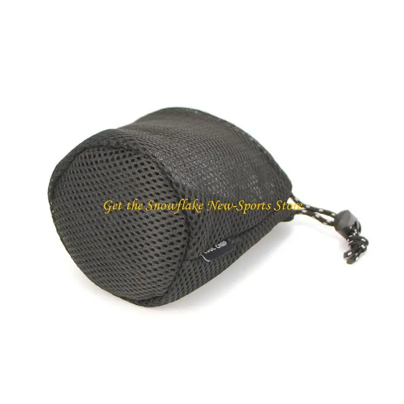E56D Strong Open Weave Carry Bag with Fastener Perfect for Hiking Backpacking Cooking