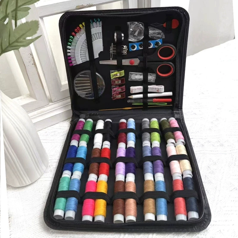 

Sewing Kits DIY Sewing Needle Threads Set Portable Embroidery Bag Supplies Multi-Function Hand Repair Sewing Accessories