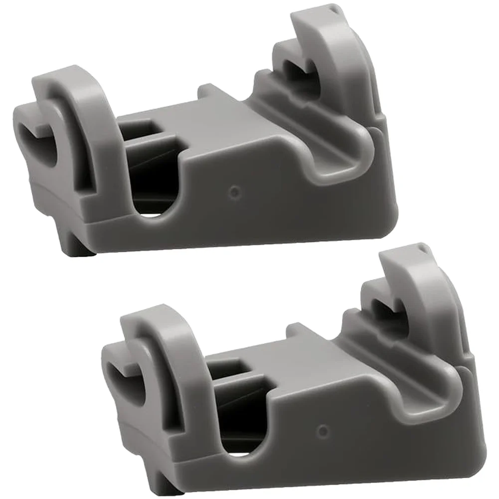Dishwasher Clip Lower Rack Holder Dishwasher Rack Repair Gray Dishwasher Rack Clips ABS Plastic Secure Fit Design