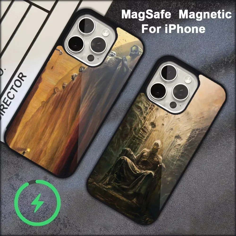 

Art Z-Zdzislaw B-Beksinskis Phone Case For iPhone 16,15,14,13,12,11,Pro,Max,Plus,Mini, Magsafe,Magnetic Wireless Charging Case