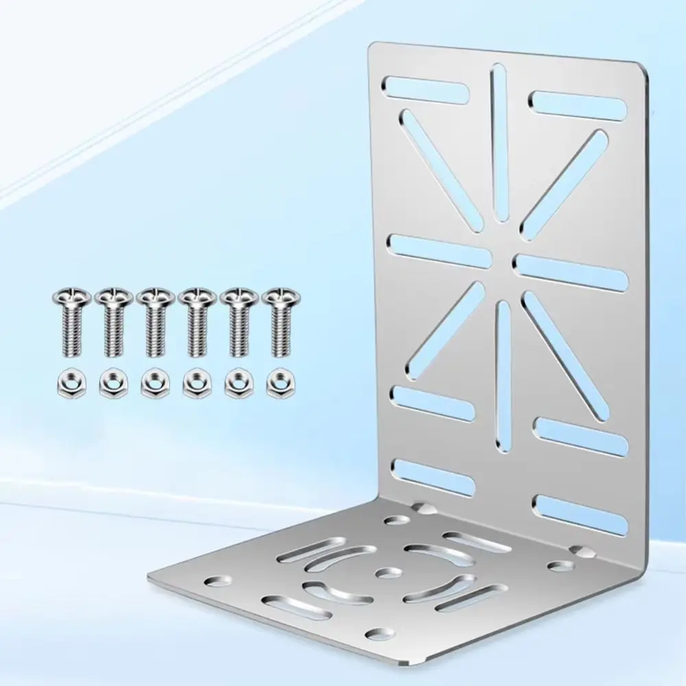 Vertical Wall Corner Dome Camera Bracket with Screws Metal Steel Camera PTZ Stand Rust Proof Waterproof Camera Holder