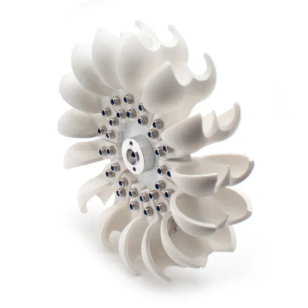 Pelton Impeller Impact Water Wheel Bucket Disk DIY Hydro Generator efficiency