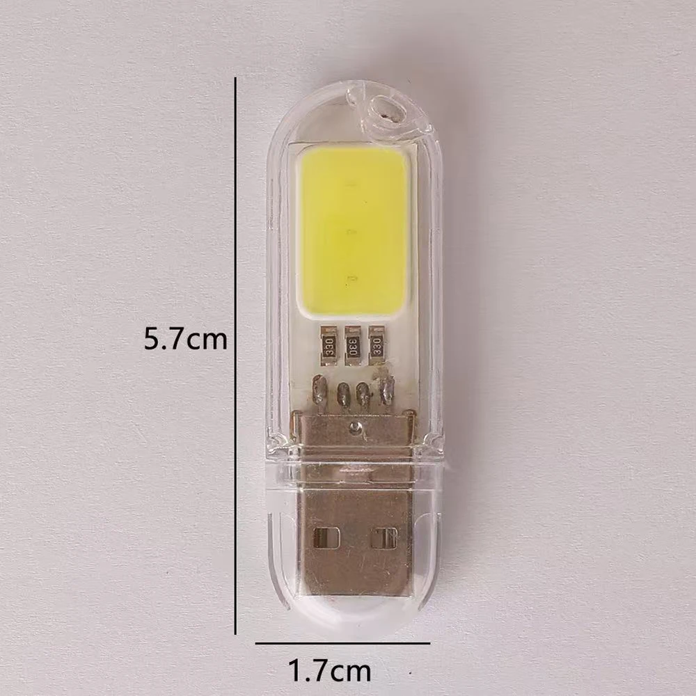 USB Book Lights USB Night Light Mini LED Night Light USB Plug Lamp Power Bank Charging Reading Lamp Outdoor Emergency Light