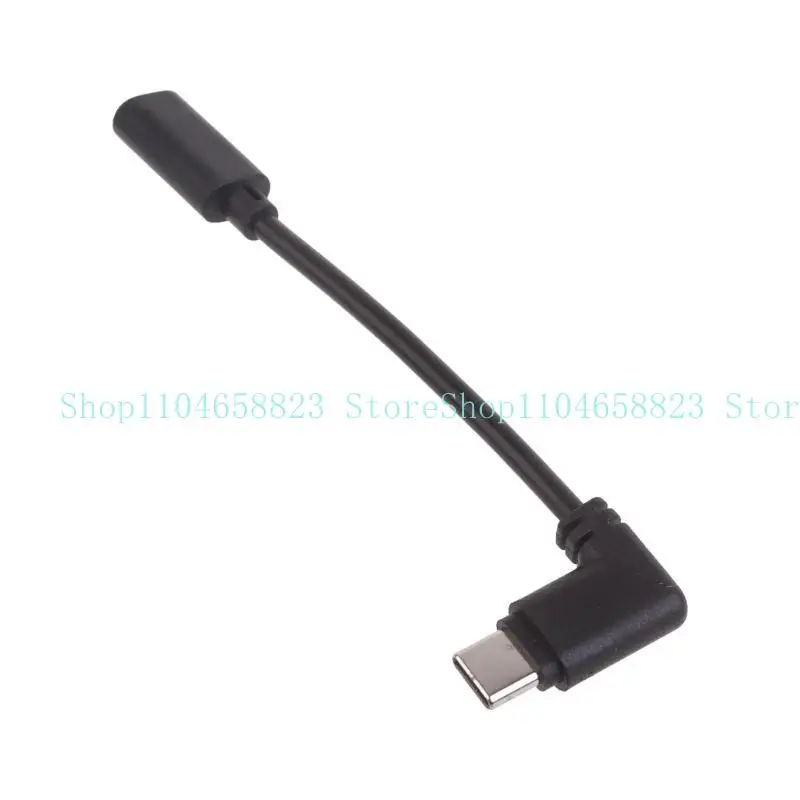 652f MICRO-USB zu Typ-C-Kabel 90-Grad-Biegerwandlerkabel-Support-Datenübertragung