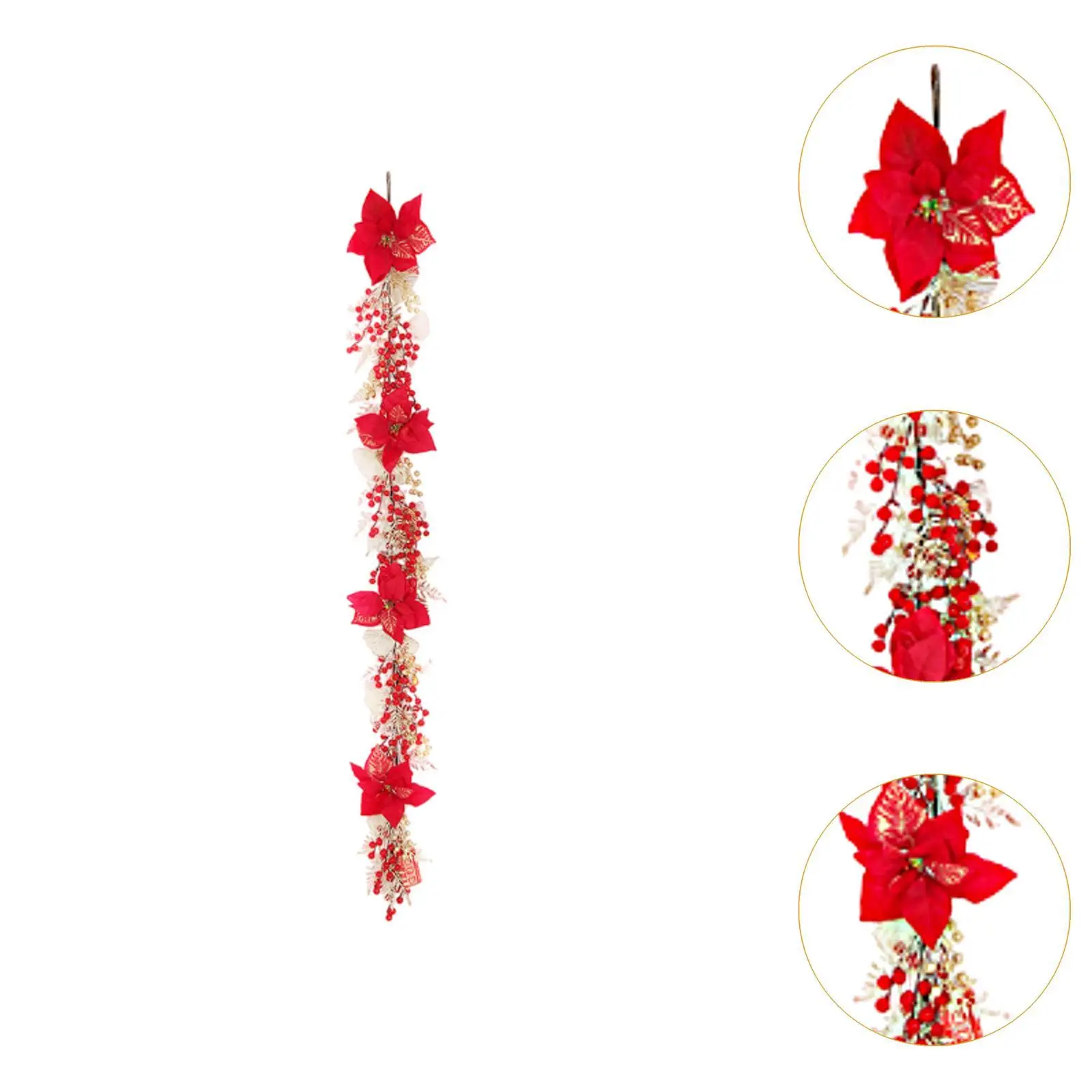 Pingente tradicional chinês de bagas vermelhas, ornamento pendurado para janela, porta decorativa reutilizável, decoração de ano novo para dormitório e quarto