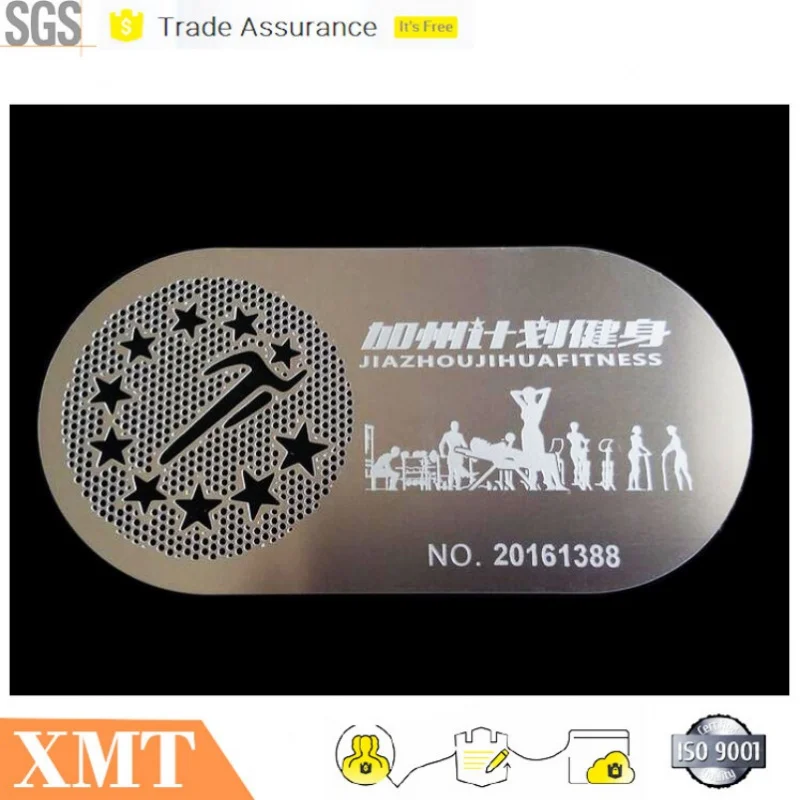 custom.Customized Etched Stainless Steel Metal Business Personal Card ID Card and Kind of Postcard Design