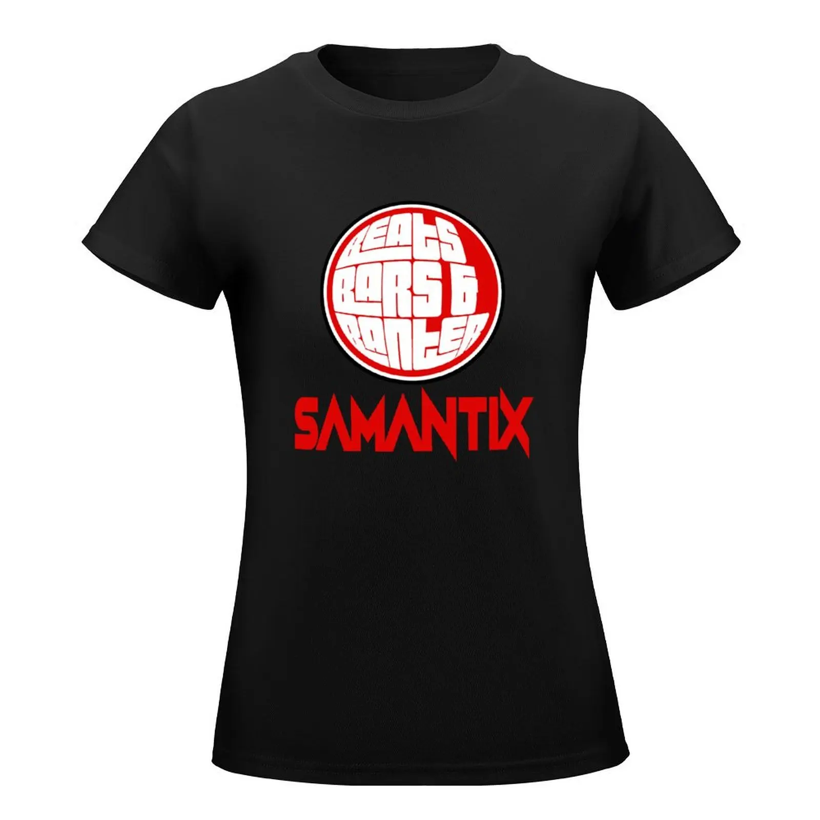 Beats, Bars & Banter - SAMANTIX T-Shirt cute clothes vintage clothes oversized workout shirts for Women image 2