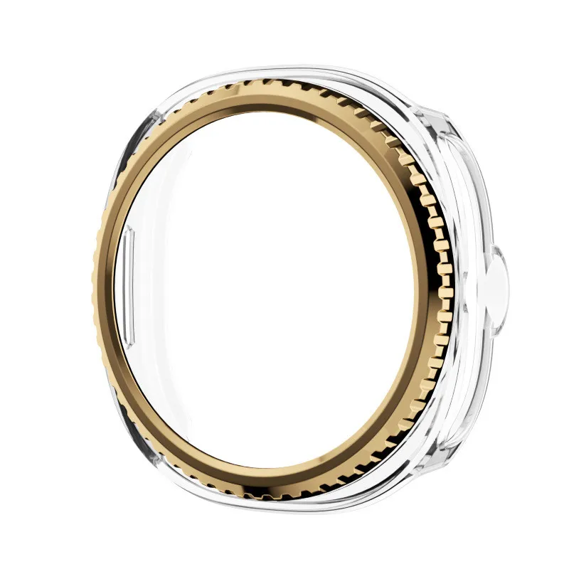 Bezel Ring+Cover Case for Samsung Galaxy Watch 8 classic 46mm Protector Hard PC Bumper Shell Galaxy Watch 8 classic protective