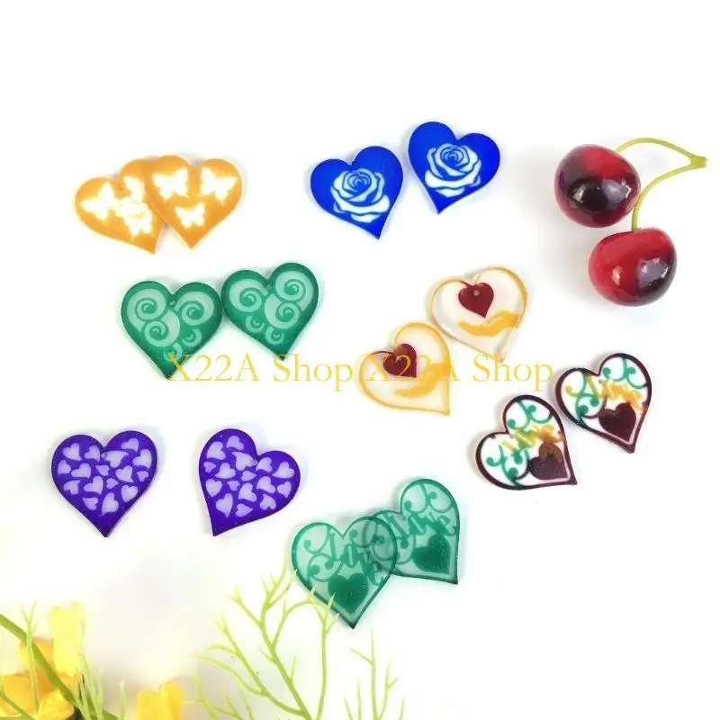 

Уникальные ремесленные потрясающие серьги, силиконовые формы для изготовления бабочек и сердечек для любителей DIY