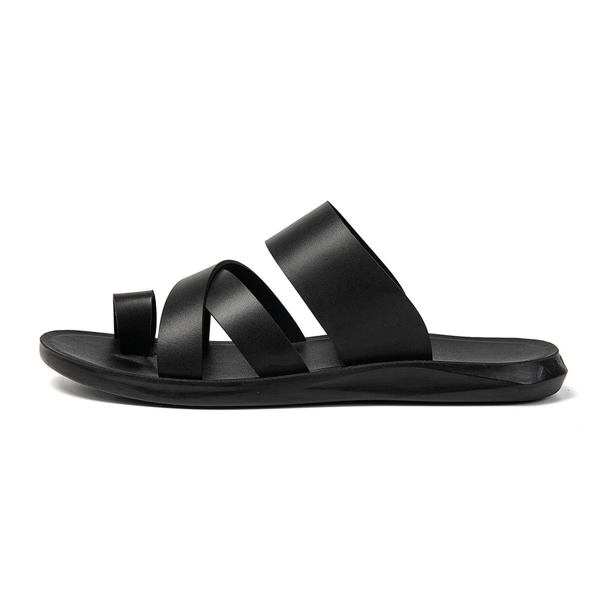 Weiche und bequeme Herrenhausschuhe eignen sich für den täglichen Gebrauch zu Hause, im Freien und für die Freizeit. Neue coole Herren-Sandalen. – Detail 6
