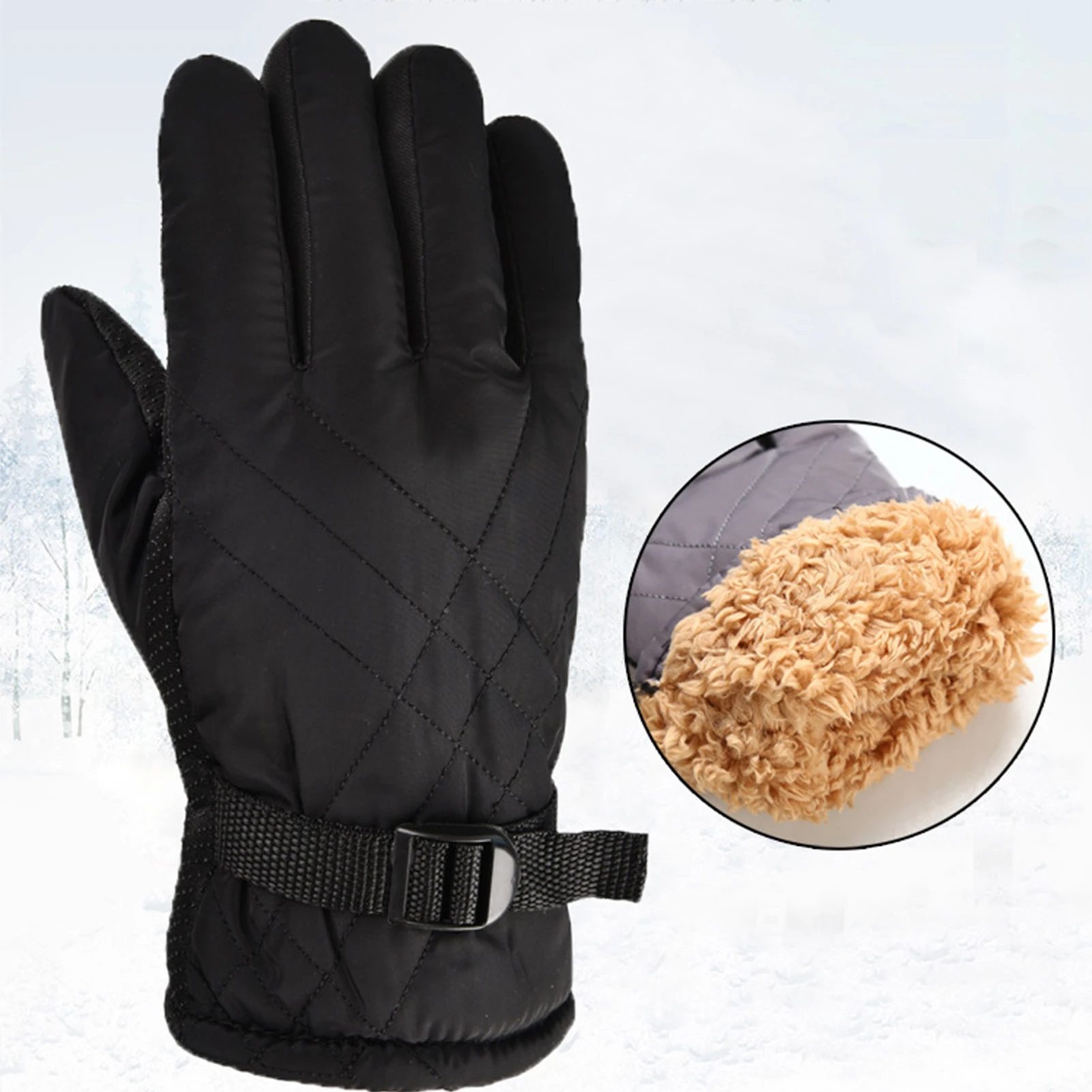 Winter Glove Insulated - Gants d'hiver pour hommes, gants respirants