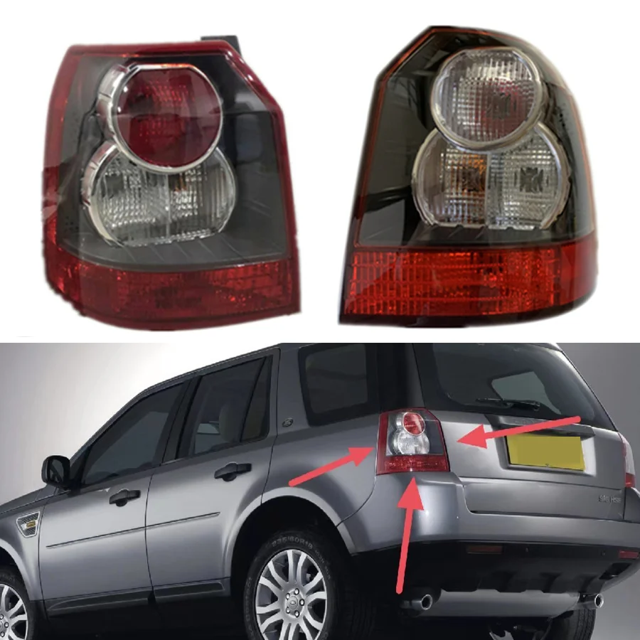 

Wooeight For LAND ROVER Freelander 2 2010 2011 2012 Rear Taillights Car Rear Tail Light Brake Lamp Signal with Bulb