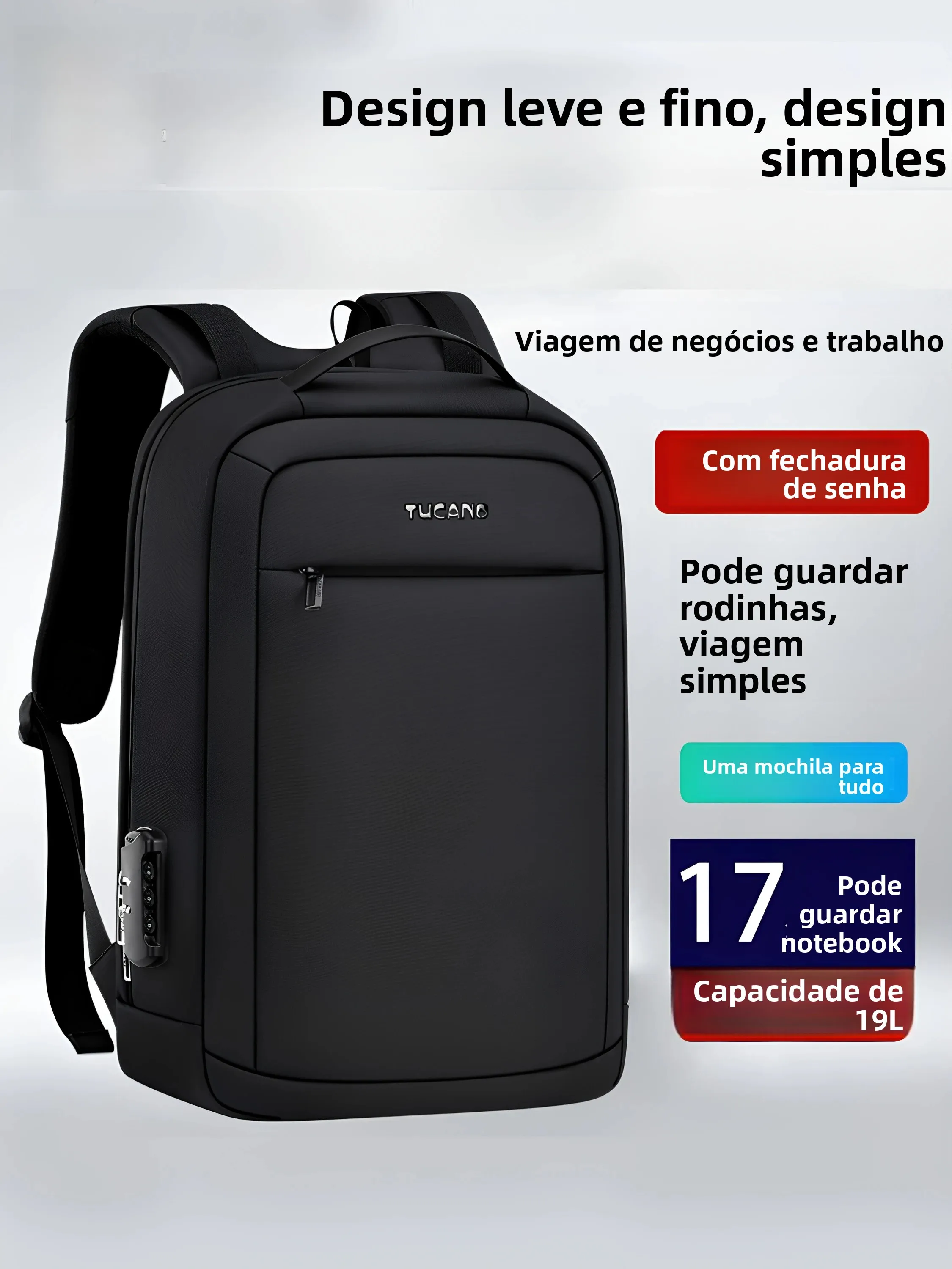sac-a-dos-d'affaires-leger-et-fin-tucano-avec-serrure-a-code-impermeable-pour-ordinateur-portable-de-17-pouces-pour-les-trajets-domicile-travail-et-les-voyages