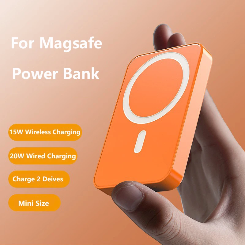 

Magnetic Wireless Power Bank PD20W Fast Charging For Magsafe Powerbank For iPhone 17 16 Samsung Xiaomi External Battery 10000mAh