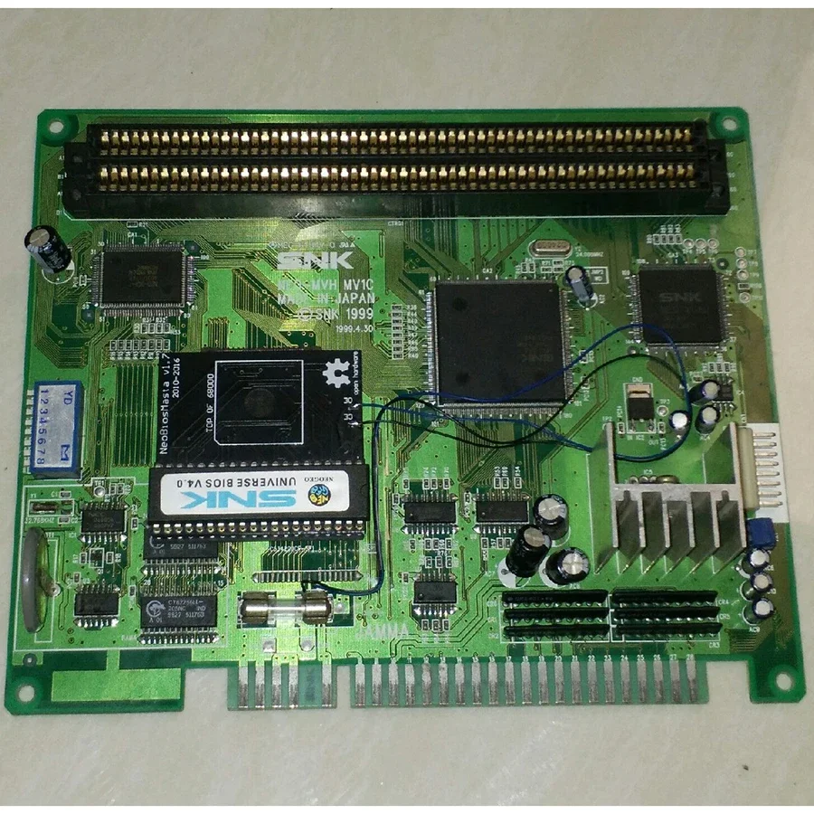 NeoGeo AES MVS SNK Motherboard Chip Parts, Versão Universal 4.0, Usado em MV1FZ, B, C, Acessórios Arcade Machine, Snk Game