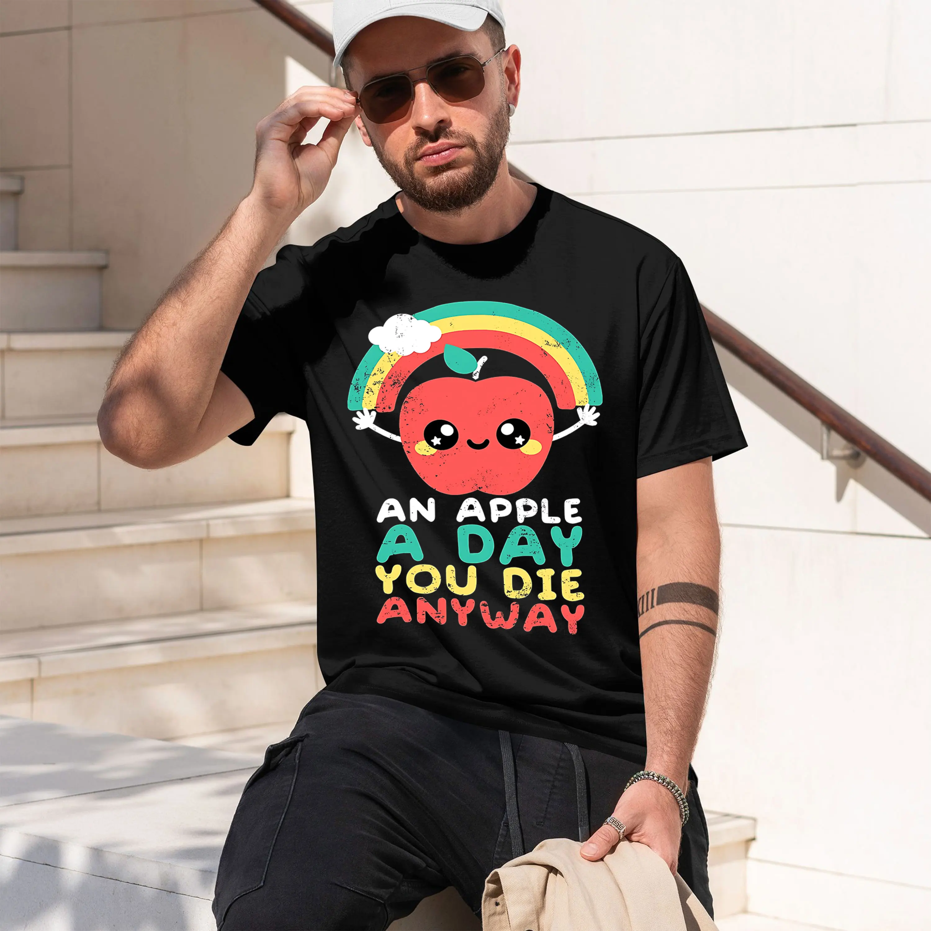 AN A DAY ANYWAY 2026 New Model Men’s Short-sleeve crewneck T-Shirt Classic Casual Multiple Colors and Sizes for Daily Wear All-D
