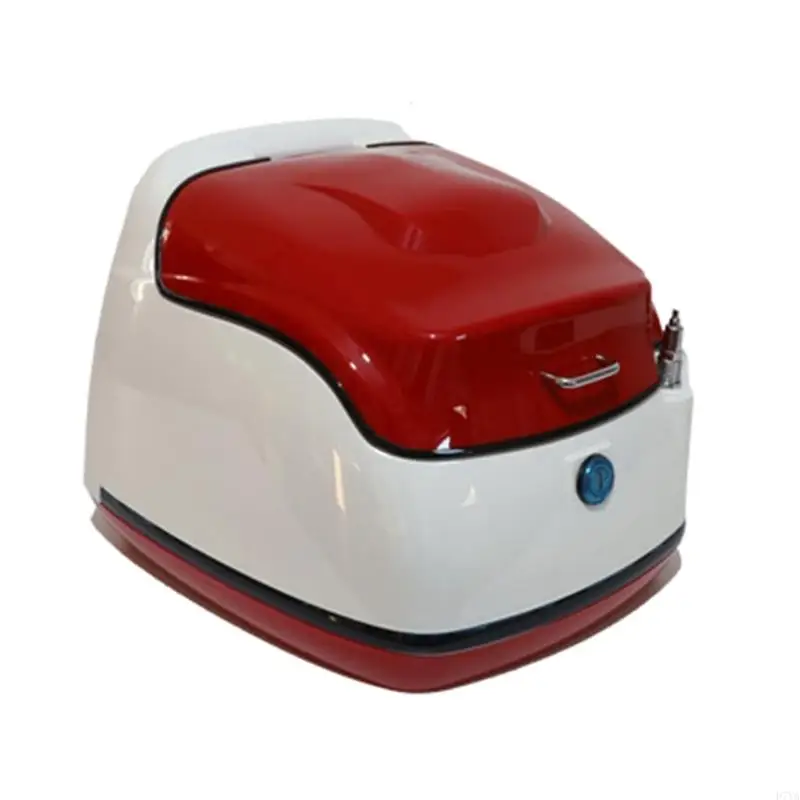 

Rear Trunk ABS Storage Box 38L Vintage Container Easy to Carry for Motorcycle D7YA