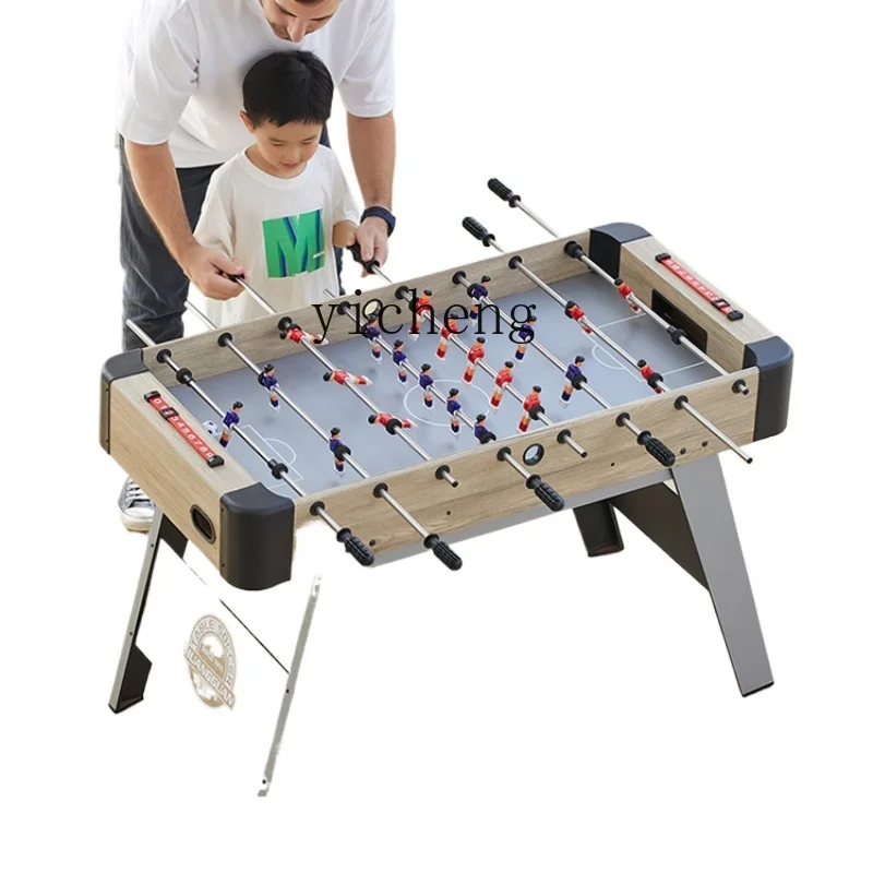 

Tqh8 Rod Football Table Adult Parent-Child Entertainment Table Game Desktop Billiard Table Indoor Home