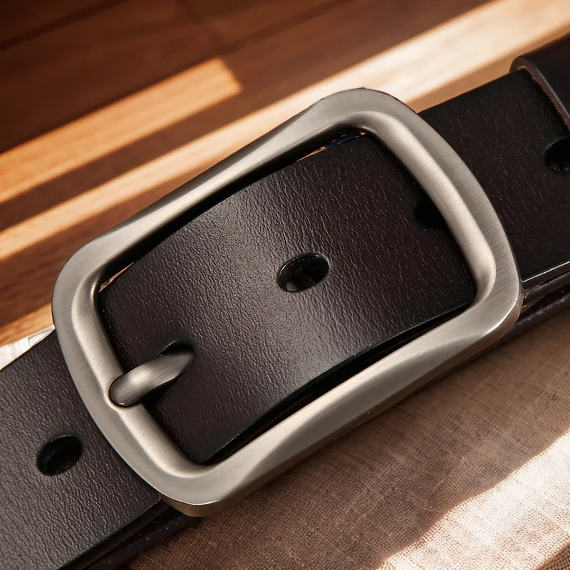 جديد حزام الرجال جلد طبيعي مشبك حزام الرجال جلد البقر عارضة خمر حزام بنطلون