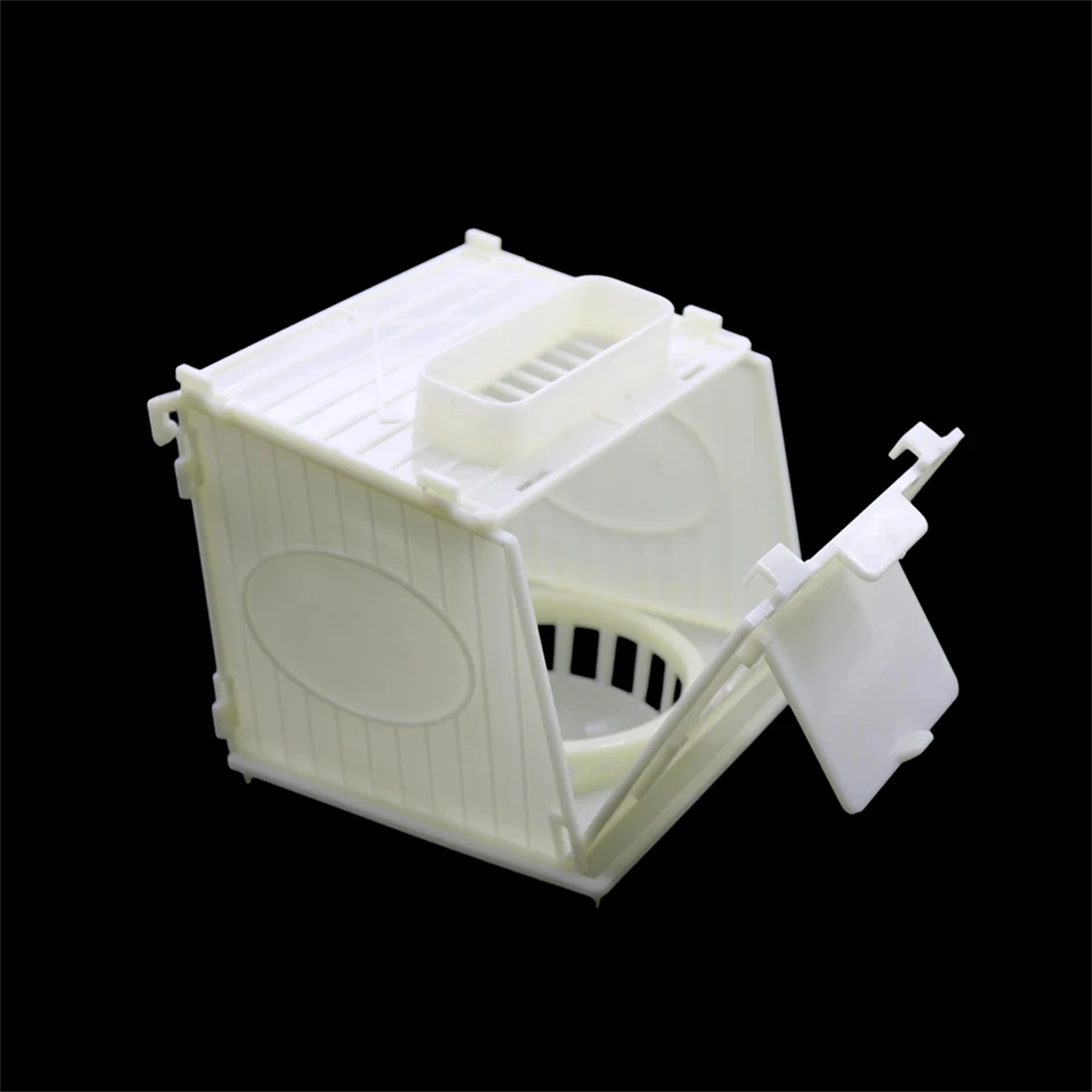 Bird Cage Bird House Parrot Cage White High Quality Plastic Pet Bird\'s Nest Removable Parrot Pet Accessories Animal Feeding 1Pc