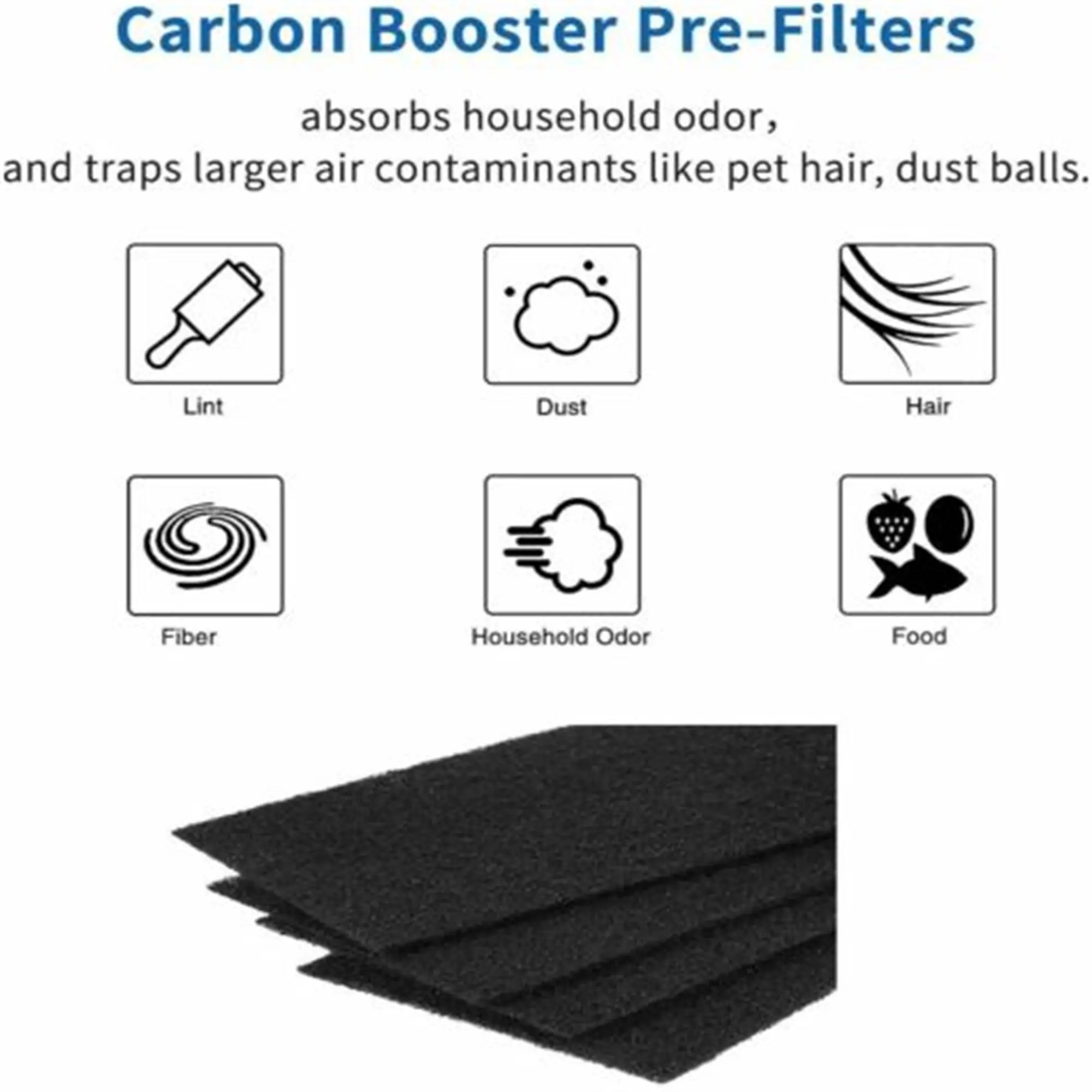 Filtro de aire Total para purificador, para Holmes AER1, HAPF30AT, HAP242-NUC + 2 prefiltro