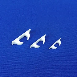 10 sztuk RC symulowane łódź DIY żywica drukowanie Fairlead przewodnik hak drutu kabel Post liny haki 18x5x5mm 15x4.5x4.5mm 12x3.5x3.5mm