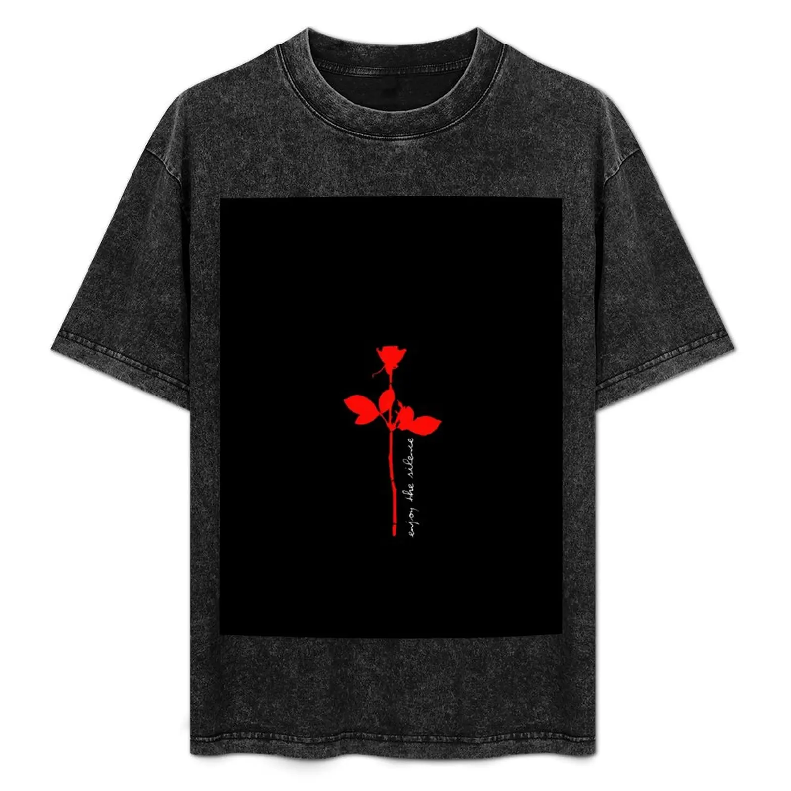 

Enjoy The Silence T-Shirt Plus Size All Match Tee Shirt