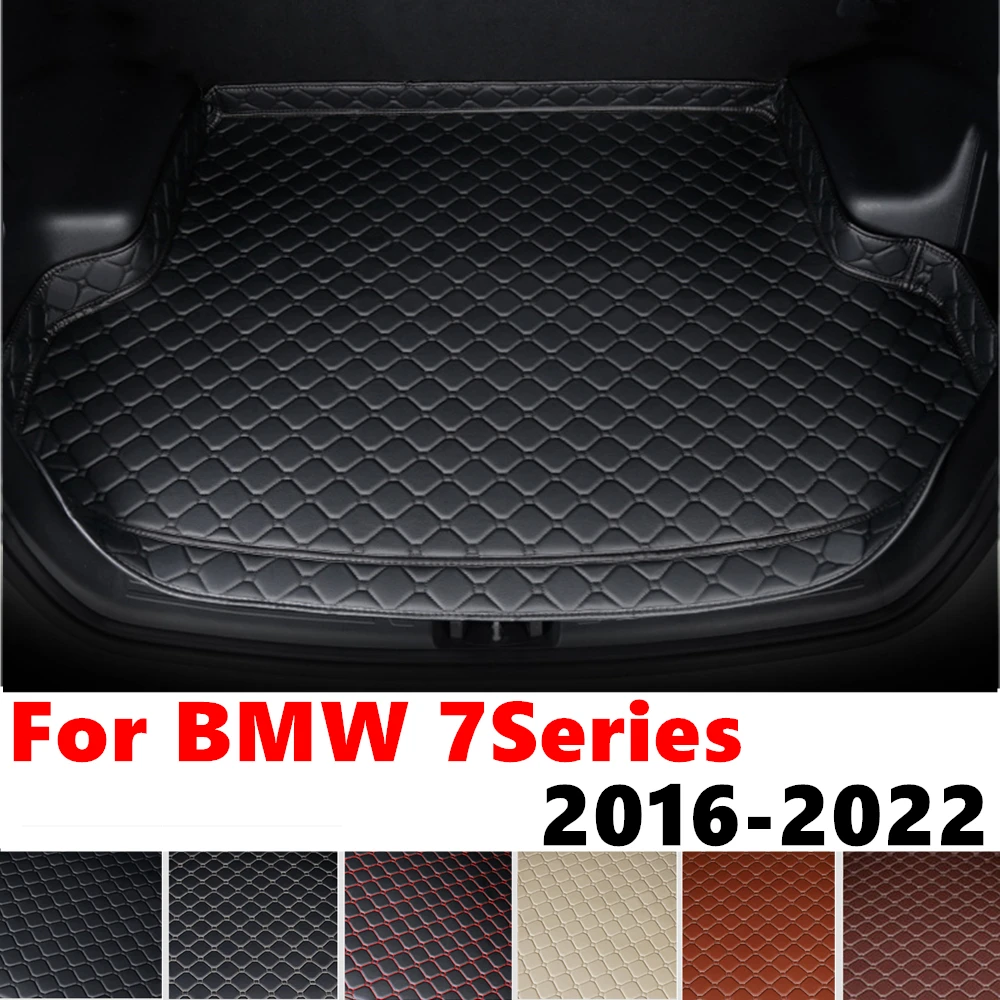 

High Side Car trunk mat for BMW 7 Series 2022 2021 2020 2019 2018 2017 2016 Tail Boot Tray luggage Pad Rear Cargo Liner Carpet