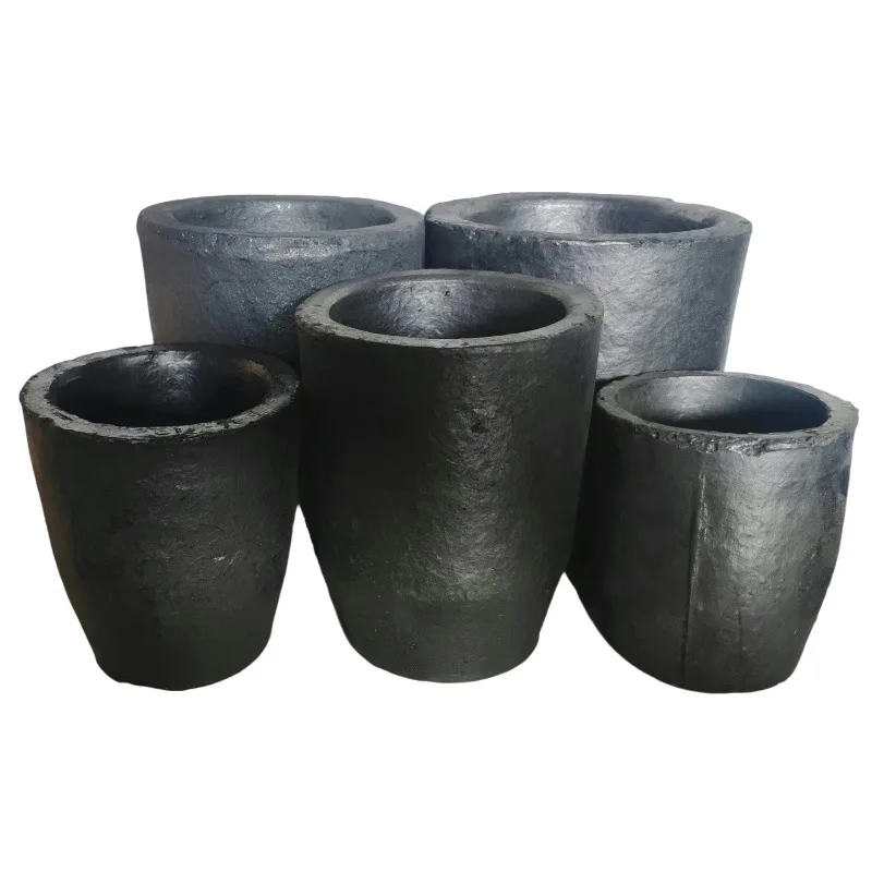 

Silicon Carbide Crucible Pot Household Copper Aluminium Appliance Casting Fluid Pouring Pot Vat Container for Melter Smelting