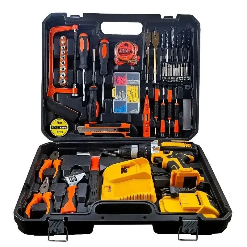 18v Hot-selling Professional Power Tool Combination Set Portable Power Tool Combination Set Cordless Electric Drill Set
