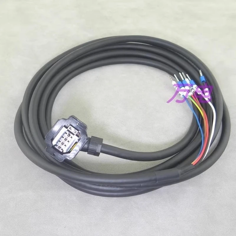 MS1HI Servo Motor Encoder Line S6-L-P124-3.0-TS Brake B107 Power Line M107