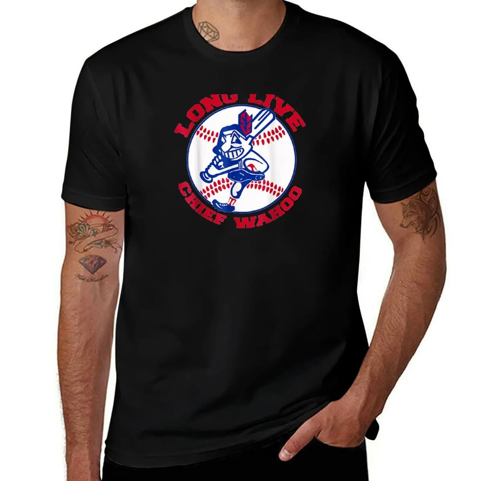 

Sport Tee Long-live-chief-wahoos.os T-Shirt Simple Casual Short Sleeve Tee