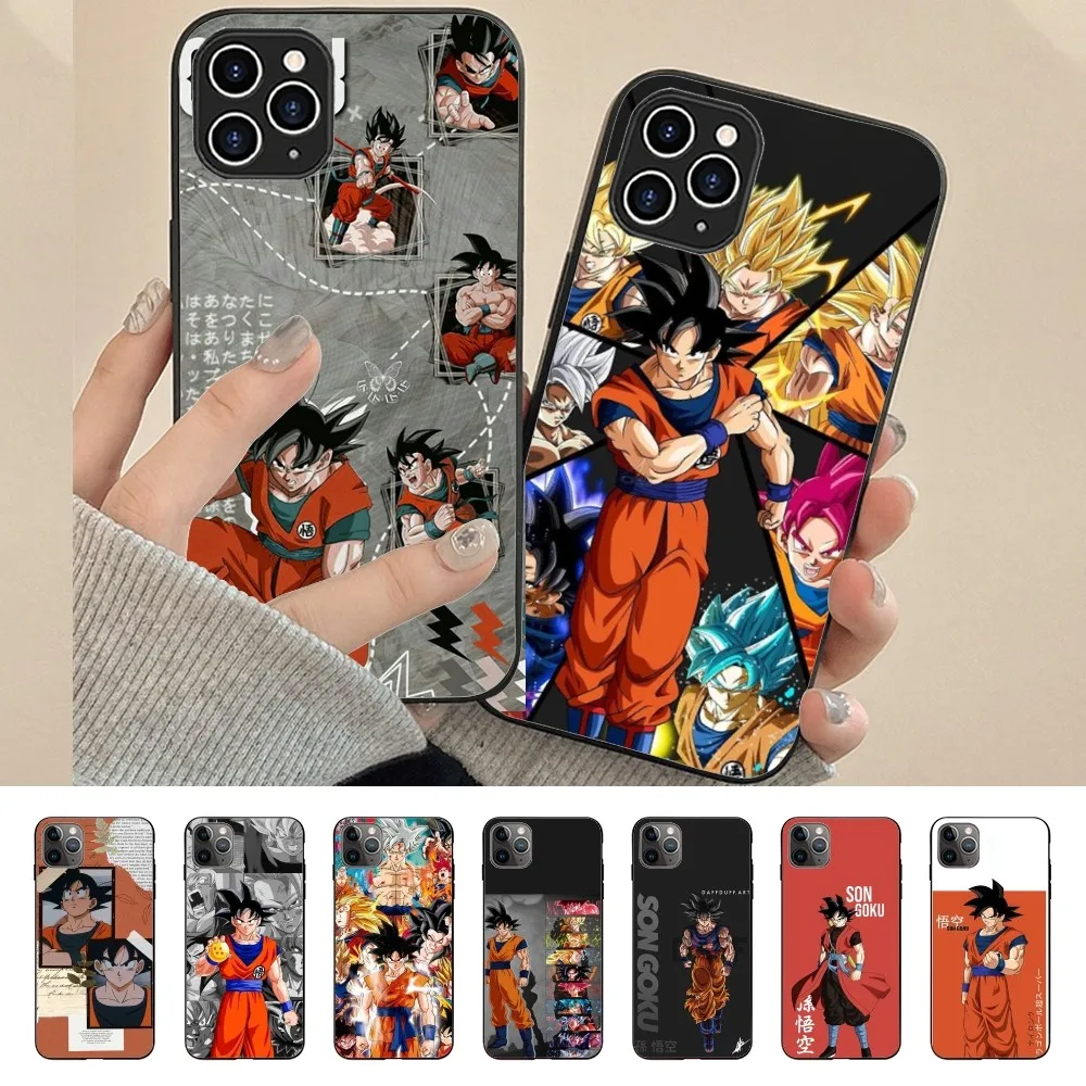 A-Anime D-Dragon -B-ball-DB G-Goku-U Phone Case For Iphone 15 11 13 14 Pro Max 7 8 Plus X Xr Xs Max Se2020 12mini Cover Case