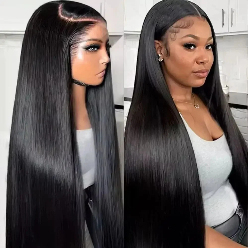 

HD 13x6 Бесшовный парик с кружевной передней частью из бразильских натуральных волос, распродажа, 30 дюймов, прямой парик с кружевным фронтальным закрытием