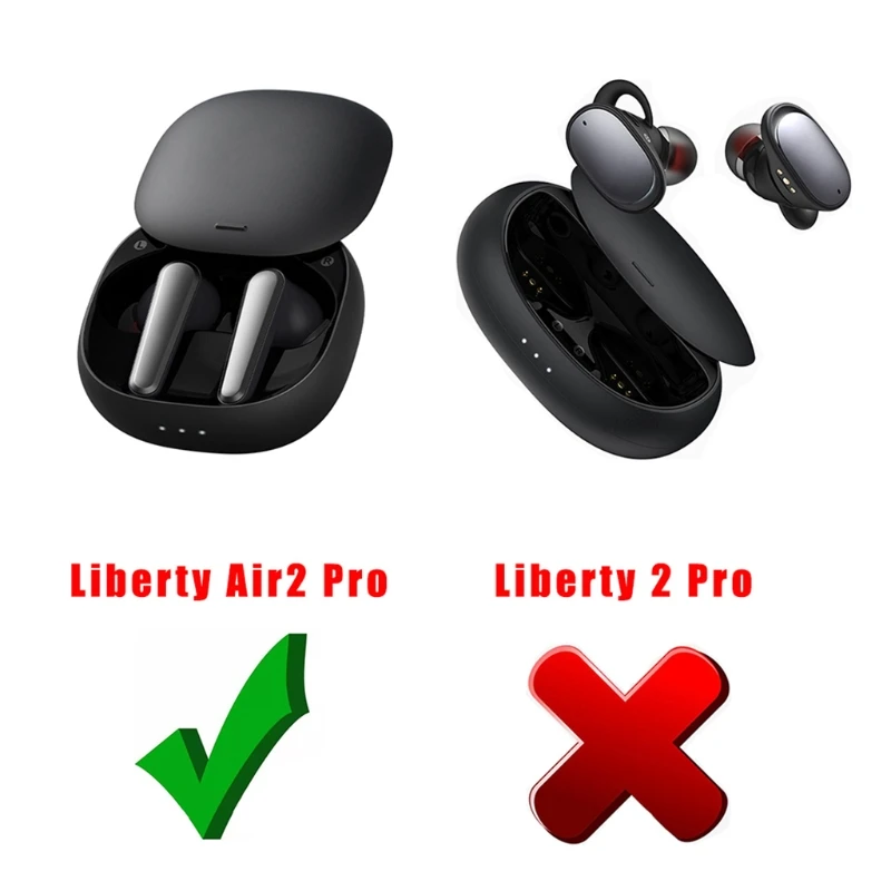 DX62 for Anker Liberty AIR 2 PRO Bluetooth-compatible Earphone Washable Non-ash Protective Cover Flexible