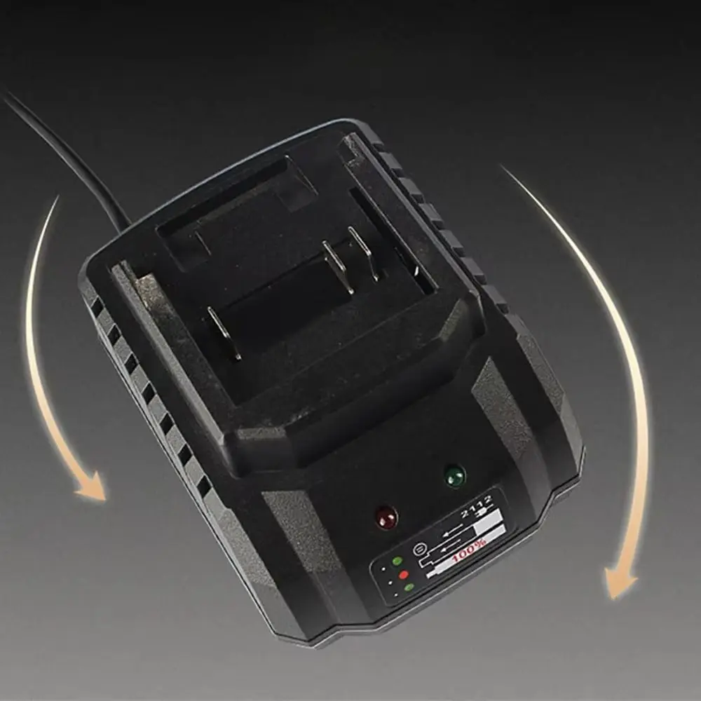 1Pcs Portable Battery Charger Power Tool 18V 21V Li-ion Charging Adapter Replacement Parts US/EU plug