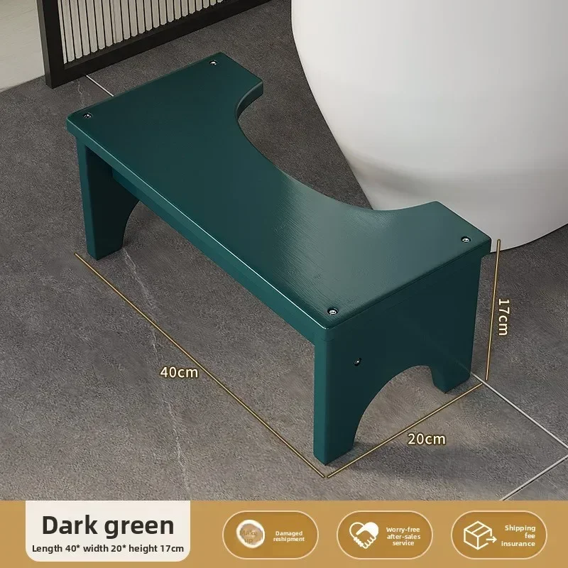 Exquisite Multi-functional Toilet Footstool Children Adult Pregnant Women Thickened Assisted Footstool Squatting Toilet Stool