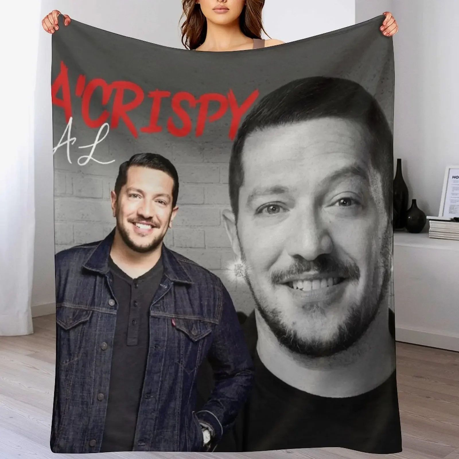 New Sal Vulcano Impractical Jokers Sal Throw Blanket sofa bed Luxury Blankets For Sofas Blankets